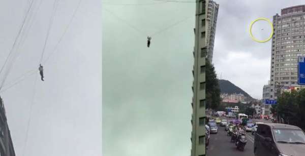 Hotel Guest Tries To Skip Out On Bill By Climbing Across Telephone Wire, Gets Stuck High Above Ground