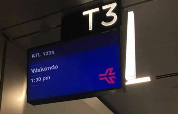 Atlanta Airport Jokingly Offers Flights To 'Wakanda'