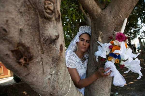 Single Women Get Married To Trees In Ceremony To Save Them