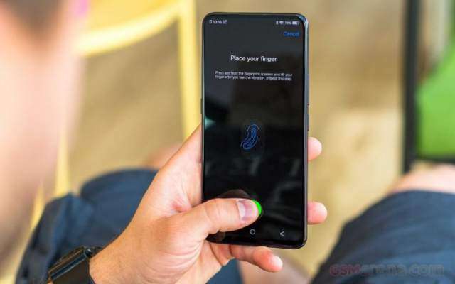 Shipments of indisplay fingerprint scanners rise to 100M in 2019