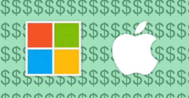 Microsoft briefly toppled Apple as the most valuable company in the world