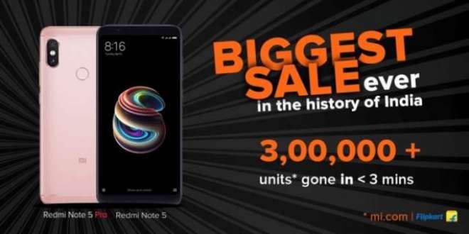 Xiaomi Redmi Note 5 Pro sells out in seconds