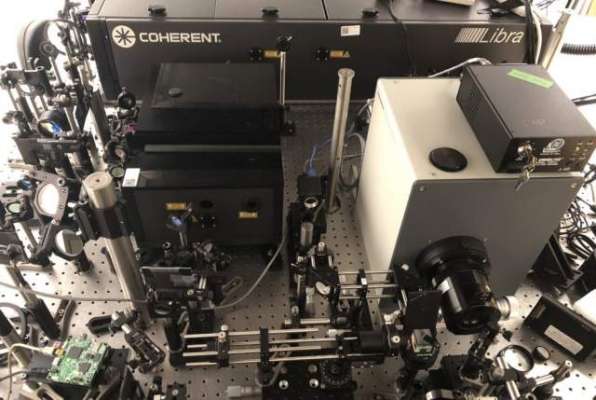 At 10 trillion frames per second, this camera captures light in slow motion