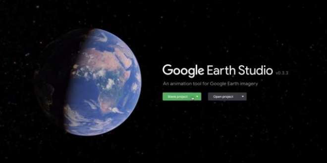 Google introduces Google Earth Studio for creating video