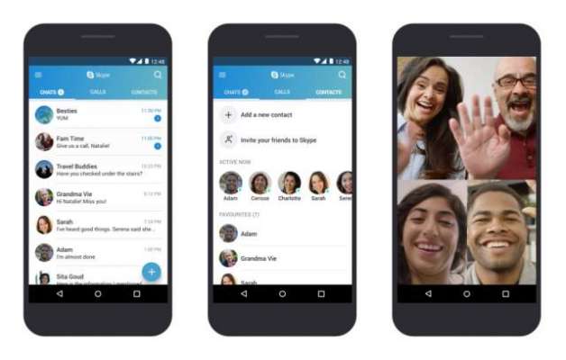 Skype Preview on Android updated with call recording and SMS support