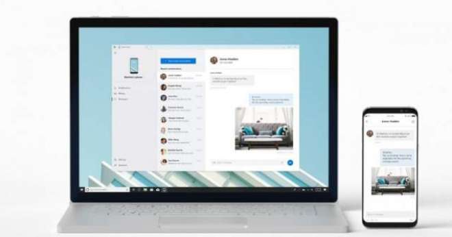 Microsoft’s new app beams texts and photos from your phone to your Windows desktop
