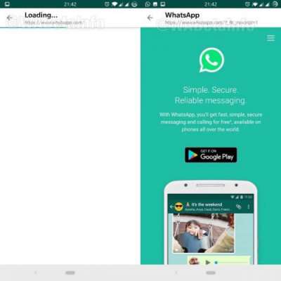 WhatsApp testing in-app browsing and reverse image search features