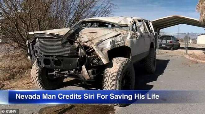 Siri saves man who was paralyzed following Jeep rollover in the freezing cold Nevada desert