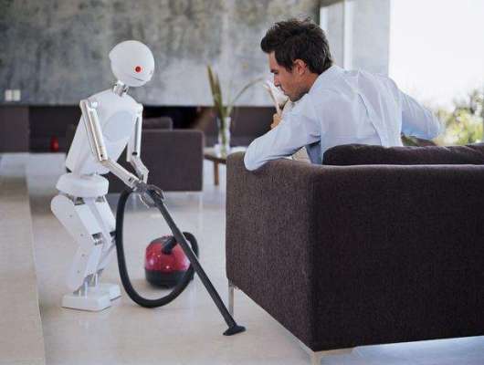 Robots 'will be commonplace in homes by 2050' with 'android rights and PAY'