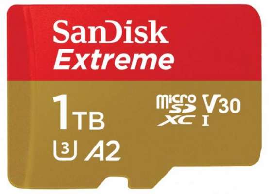 SanDisk and Micron deliver world's first 1TB microSD cards