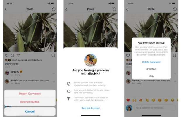 Instagram’s anti-bullying tool lets you ‘restrict’ problematic followers