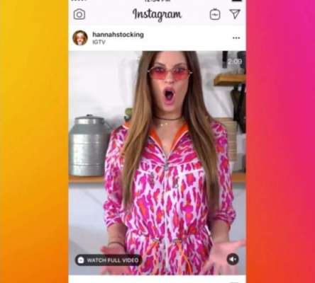 Instagram will now show IGTV videos on your timeline