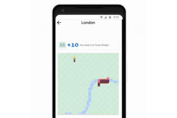 Google Maps adds a city-themed 'Snake' game