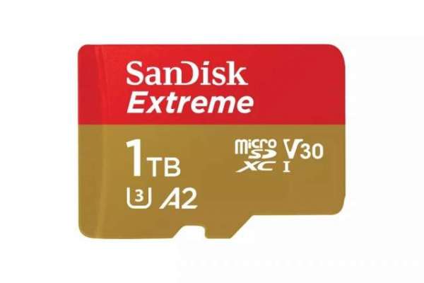 SanDisk Extreme 1TB microSD card now available for $450