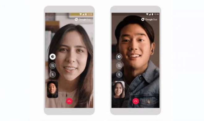 Google Duo's low light mode brightens your nighttime video calls