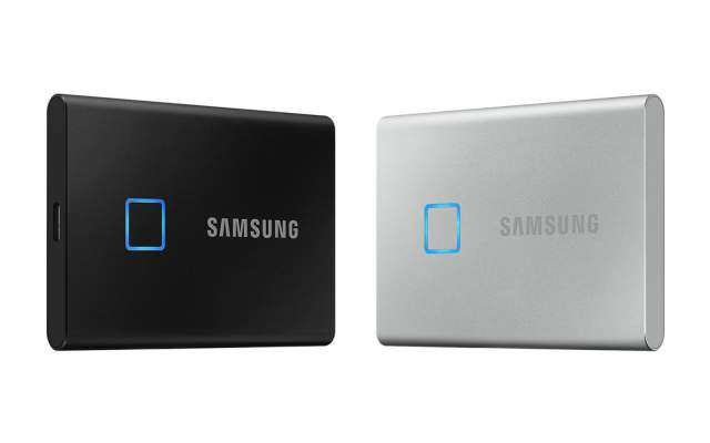 Samsung’s T7 Touch SSD can be locked with a fingerprint