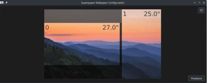 Superpaper is an advanced wallpaper app for Windows and Linux with unique features